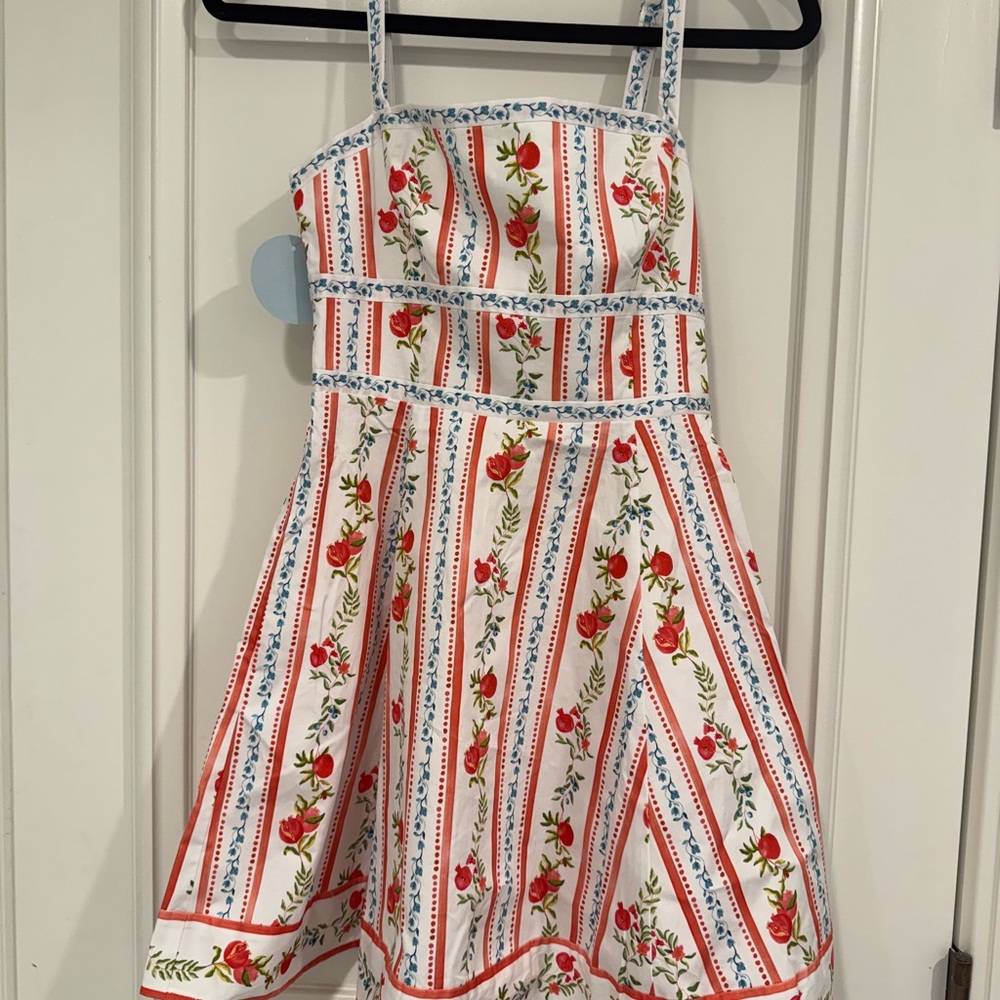 Floral Striped Dress